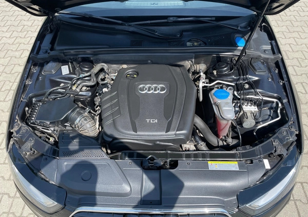 Audi A4 cena 49999 przebieg: 182379, rok produkcji 2014 z Trzciel małe 121